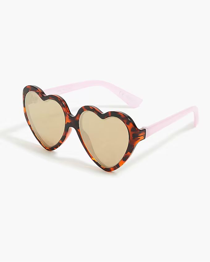 Girls' pink tortoise sunglasses | J.Crew Factory