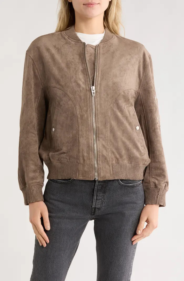 BLANKNYC Faux Suede Bomber Jacket | Nordstromrack | Nordstrom Rack