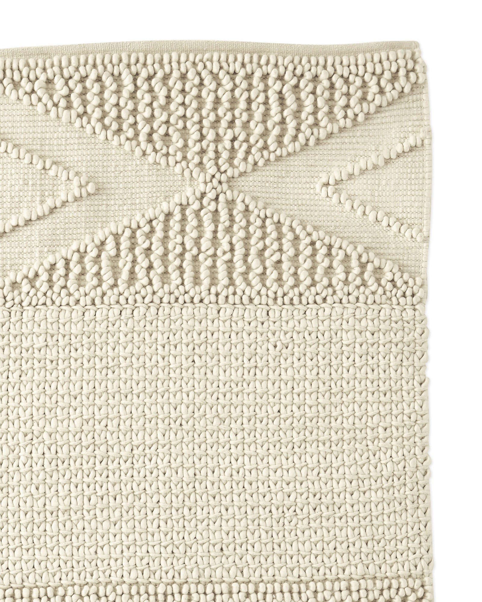 Macramé Wool Rug | Serena and Lily