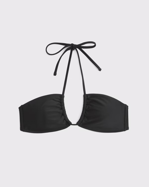 Women's Upside-Down Triangle Bikini Top | Women's Swimwear | Abercrombie.com | Abercrombie & Fitch (US)