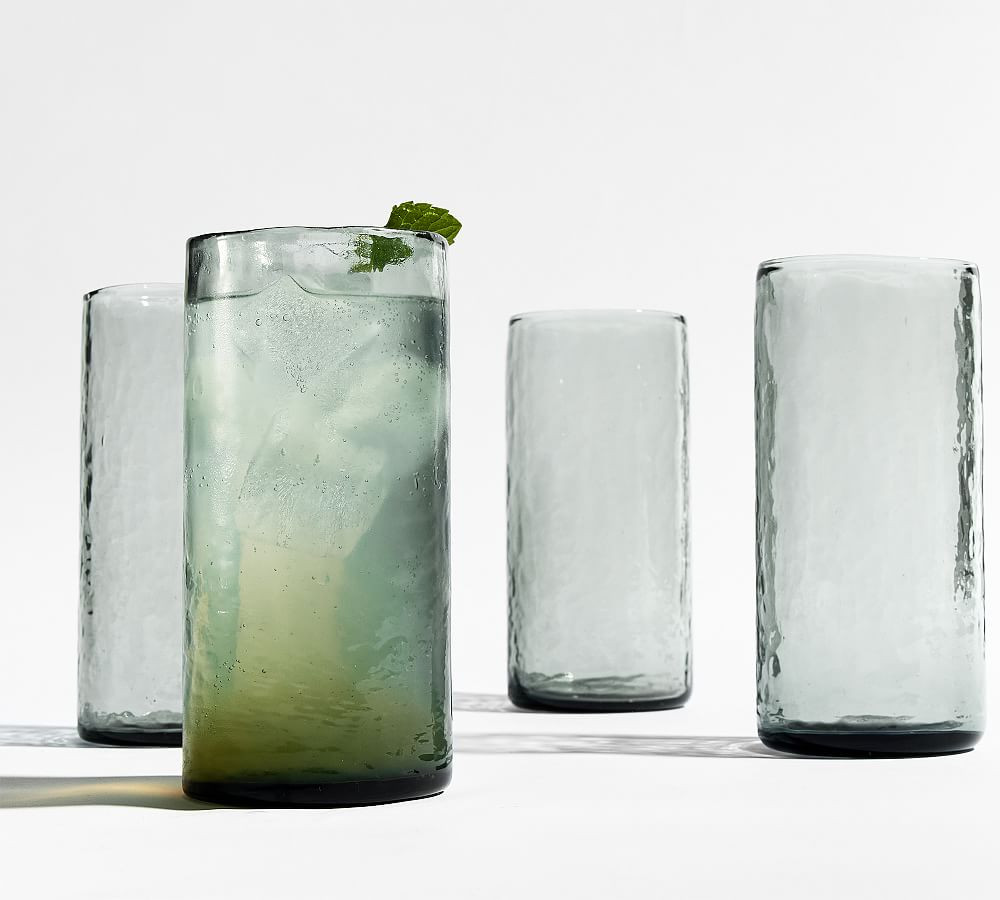 Hammered Handcrafted Drinking Glasses | Pottery Barn (US)