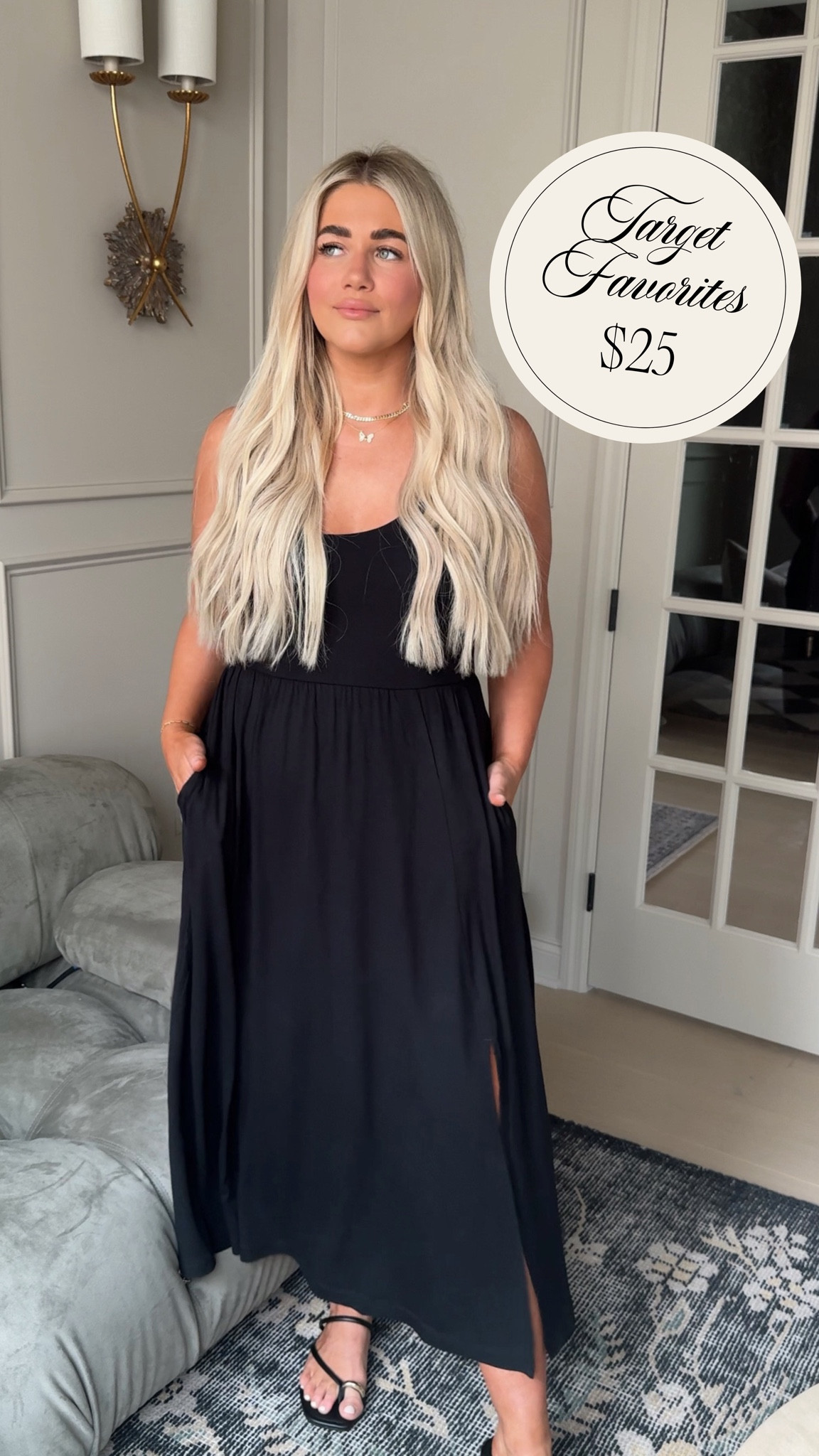 The best dress!!! I am in a large🤍 #dress #target 

#LTKStyleTip #LTKSaleAlert #LTKMidsize