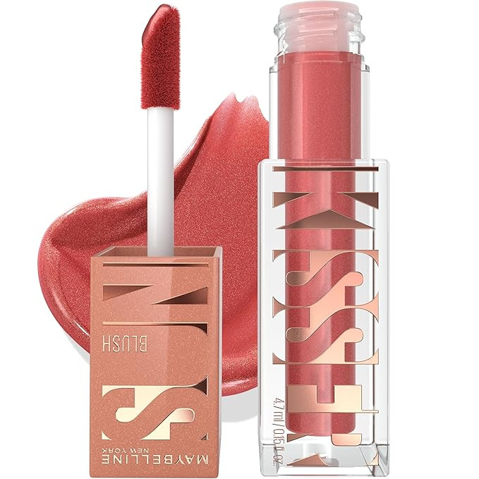 Maybelline Sunkisser Multi-Use Liquid Blush and Bronzer, Blendable, Longwear, Glowy Make Up, City... | Amazon (US)