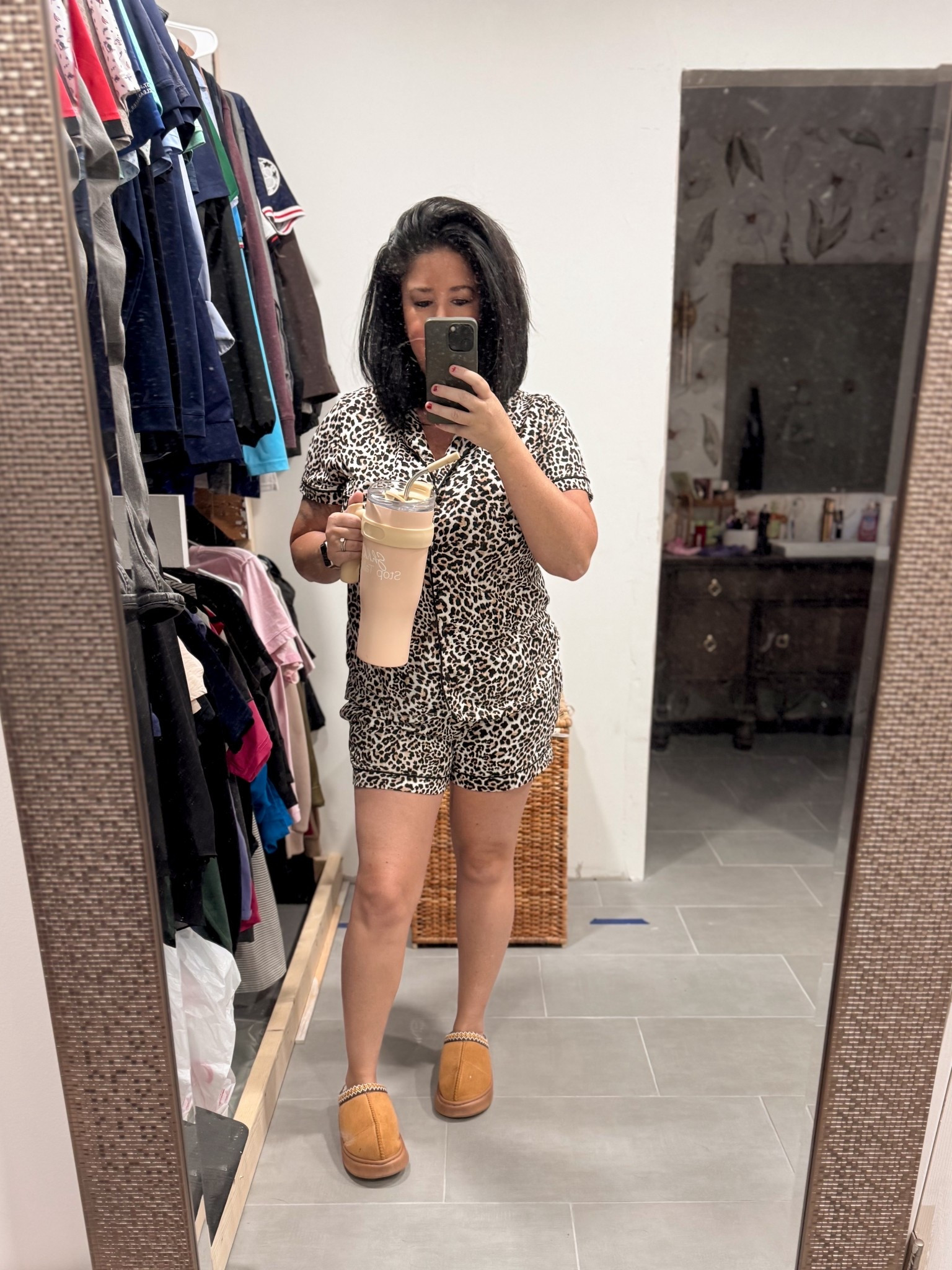 Friday night goals in your 40s - pjs and comfy slippers on! Time to chill after this long work week!

#LTKMidsize #LTKOver40 #LTKShoeCrush