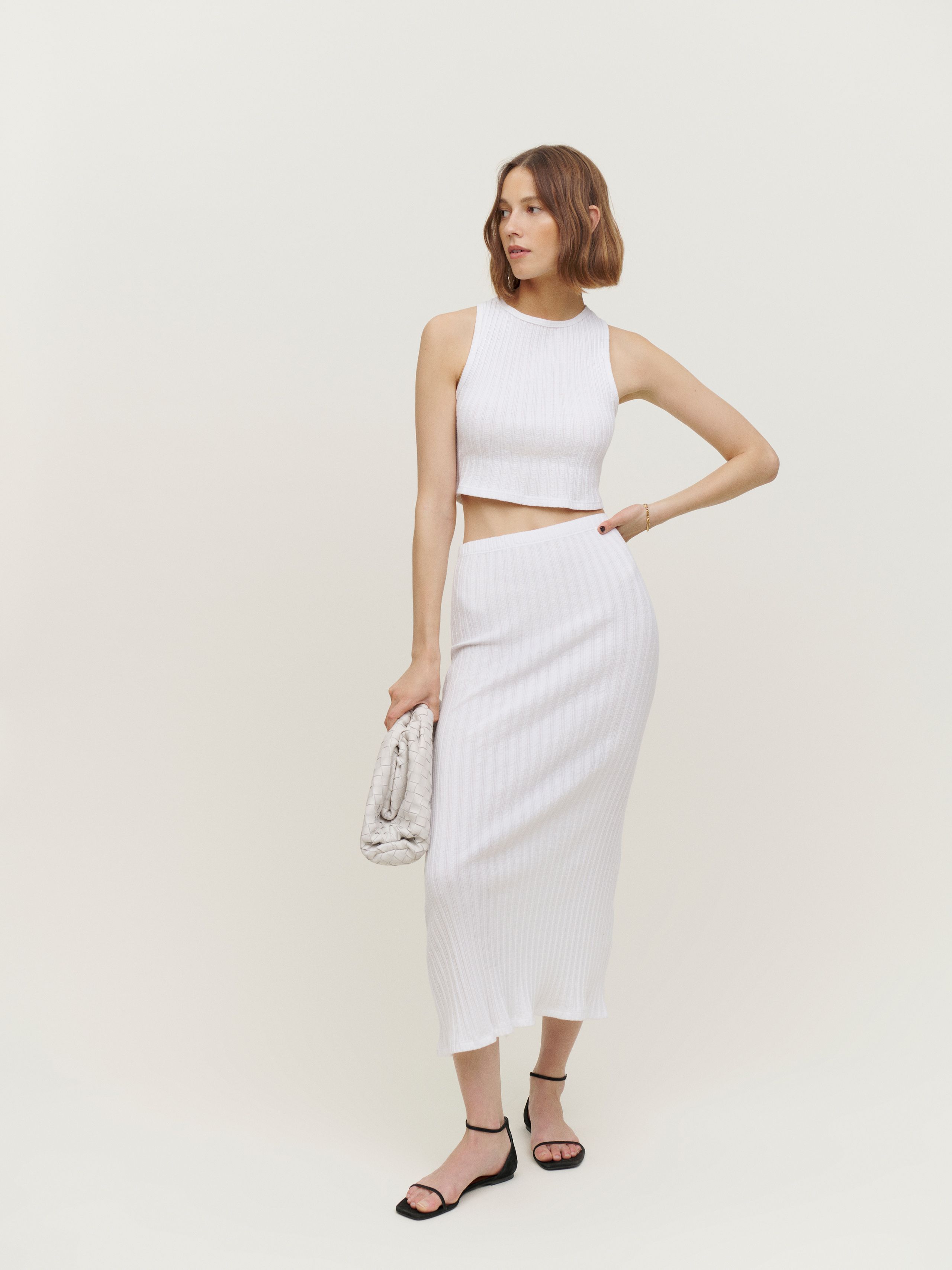 Sangria Knit Skirt | Reformation (US & AU)