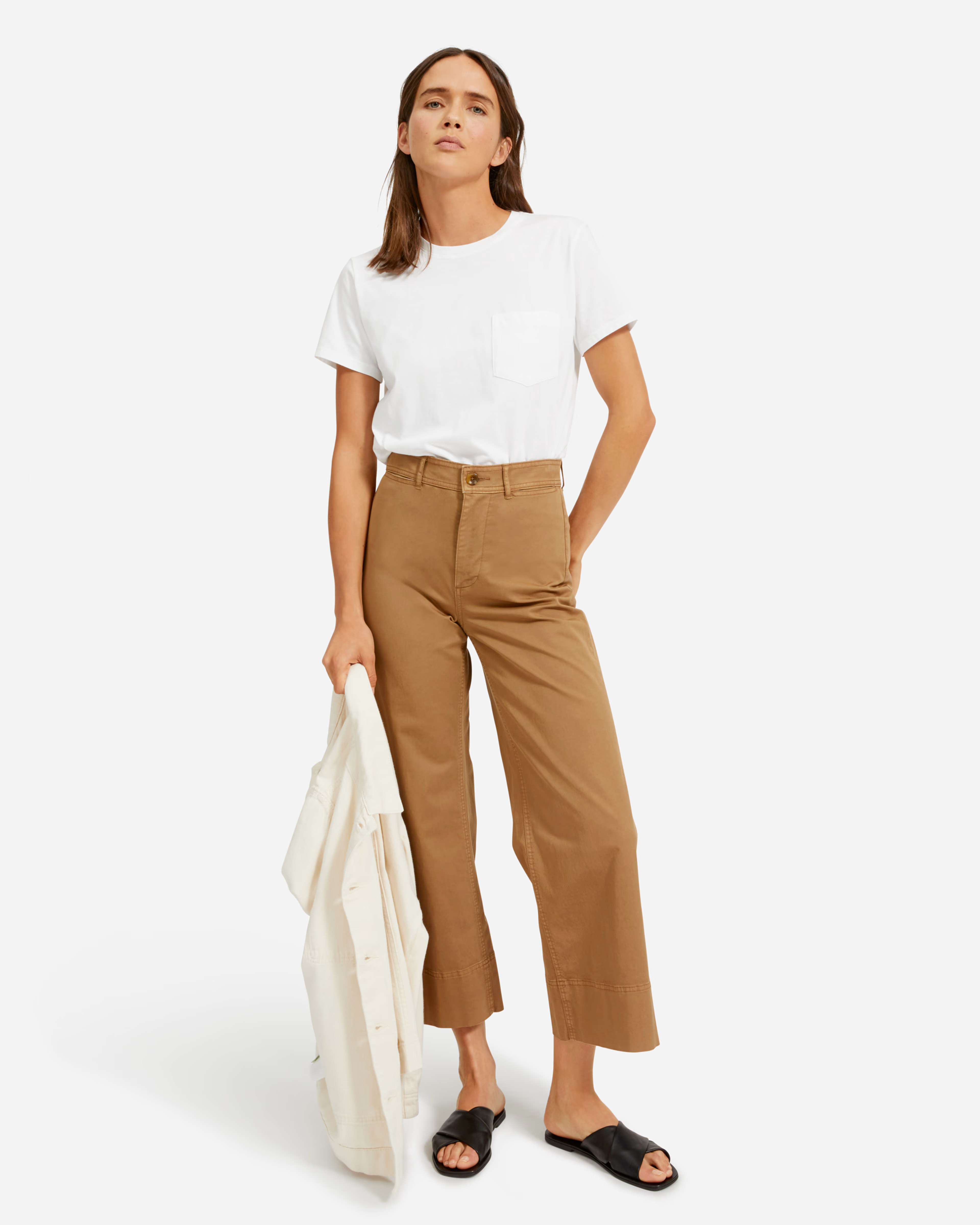 The Organic Cotton Box-Cut Tee | Everlane