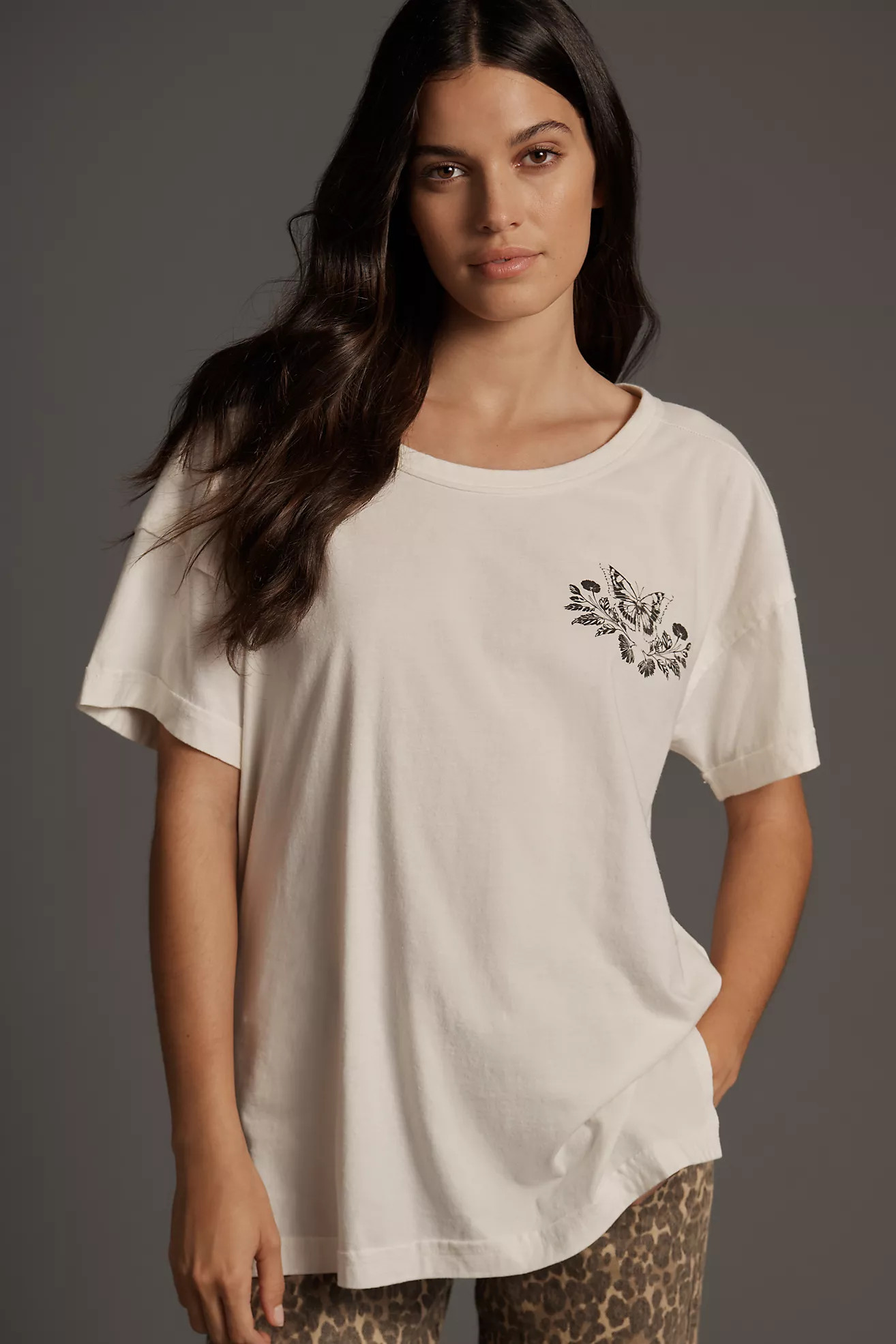 By Anthropologie Butterfly Conservatory Graphic Tee | Anthropologie (US)