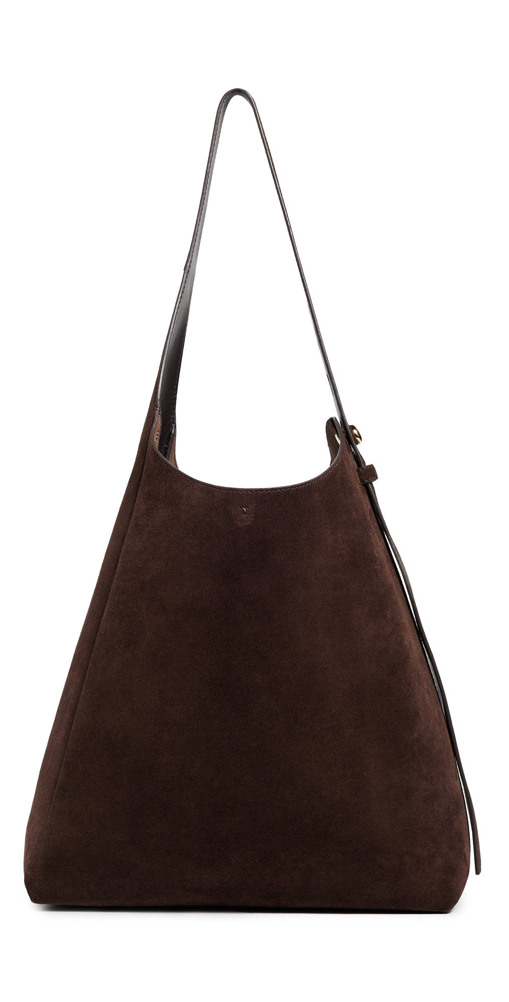 Tory Burch Romy Suede Hobo Bag Dark Cocoa One Size | Shopbop