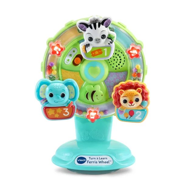 VTech Turn and Learn Ferris Wheel Interactive Baby Toy With Suction Cup | Walmart (US)