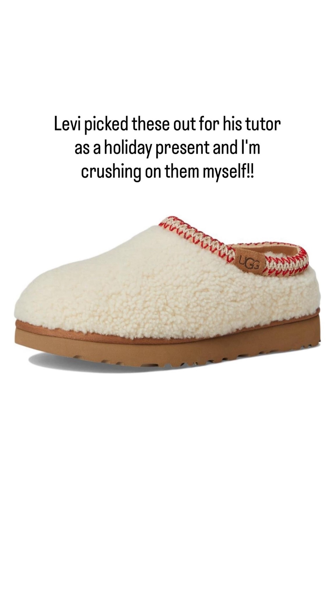 Cutest ever furry uggs tasman slippers!! 

#LTKGiftGuide #LTKmomlife #LTKHoliday
