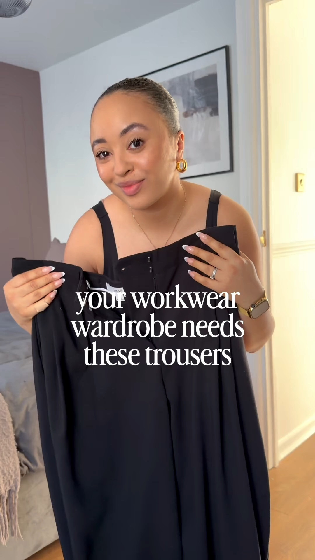 I’m obsessed with these black trousers! They are a modern cut but yet still so timeless and such a good staple for your capsule wardrobe. Even better they come in different leg lengths!

￼

#LTKuk #LTKspring #LTKworkwear