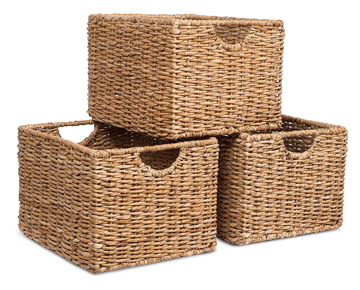 BirdRock Home Wicker Basket (Set of 3) | Wayfair North America