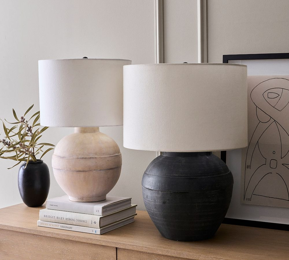 Faris Ceramic Table Lamp | Pottery Barn (US)