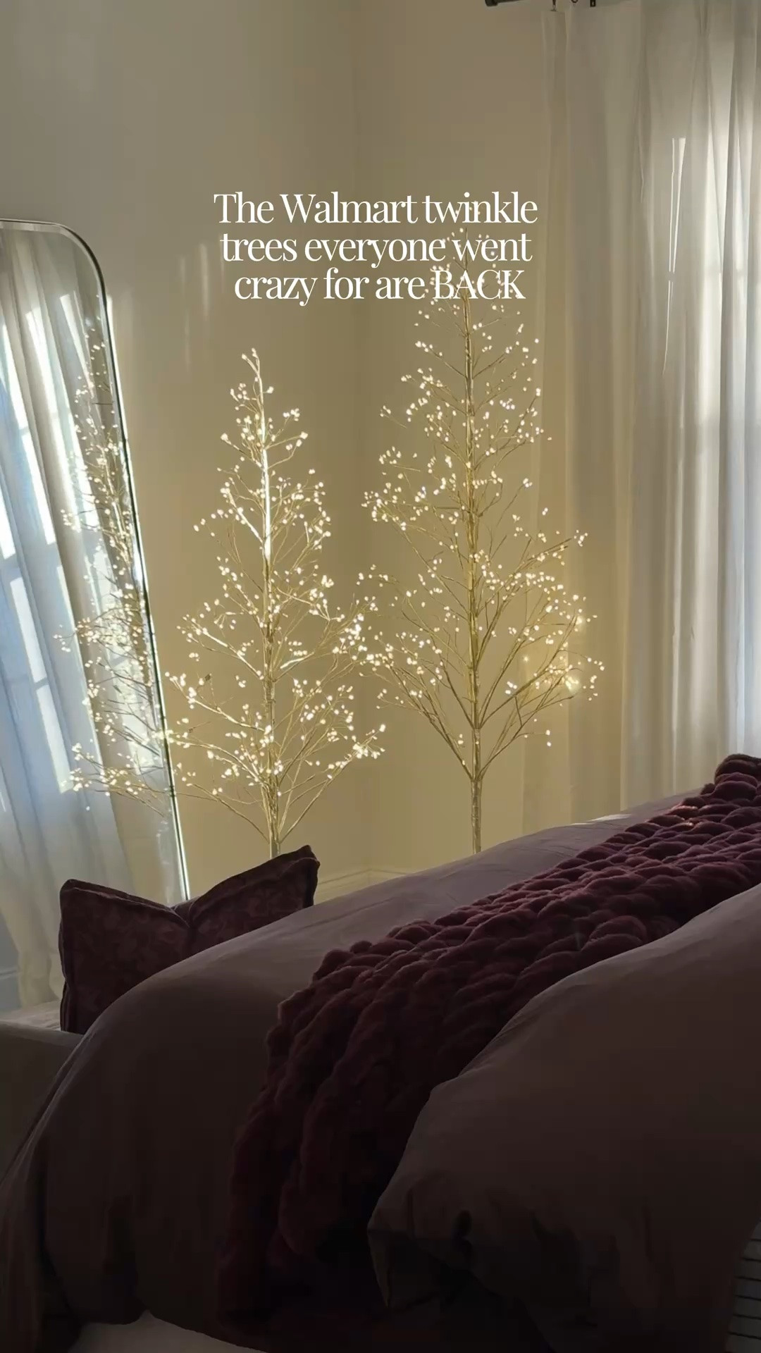 The viral twinkle trees are back! Truly the most magical Christmas trees!