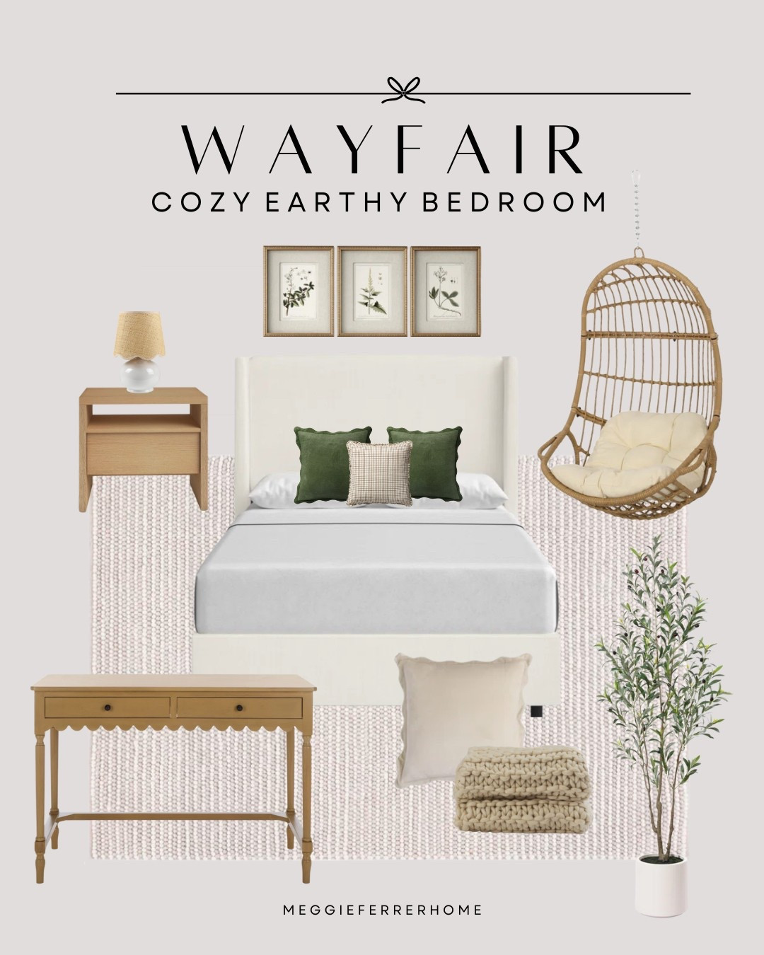 If you’re going for cozy and earthy, this bedroom mood board is your sign. All from Wayfair and most are on sale right now!  🤎

Think texture, warm tones, and a hint of green to ground the space. 

#wayfairfinds #bedroominspo #ltkhome #cozybedroom #neutraldecor

#LTKSaleAlert #LTKFindsUnder100 #LTKHome