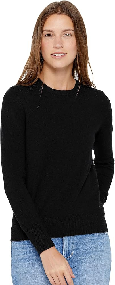 State Cashmere Women's 100% Cashmere Button Down V-Neck Knitted Cardigan | Amazon (US)
