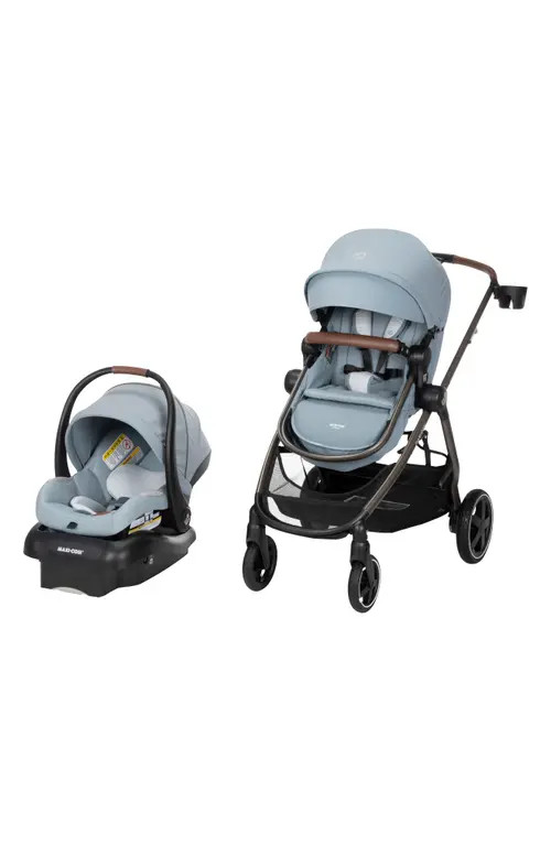 Maxi-Cosi® Zelia Luxe Stroller & Mico Luxe Infant Car Seat 5-in-1 Modular Travel System in New Hope Grey at Nordstrom | Nordstrom