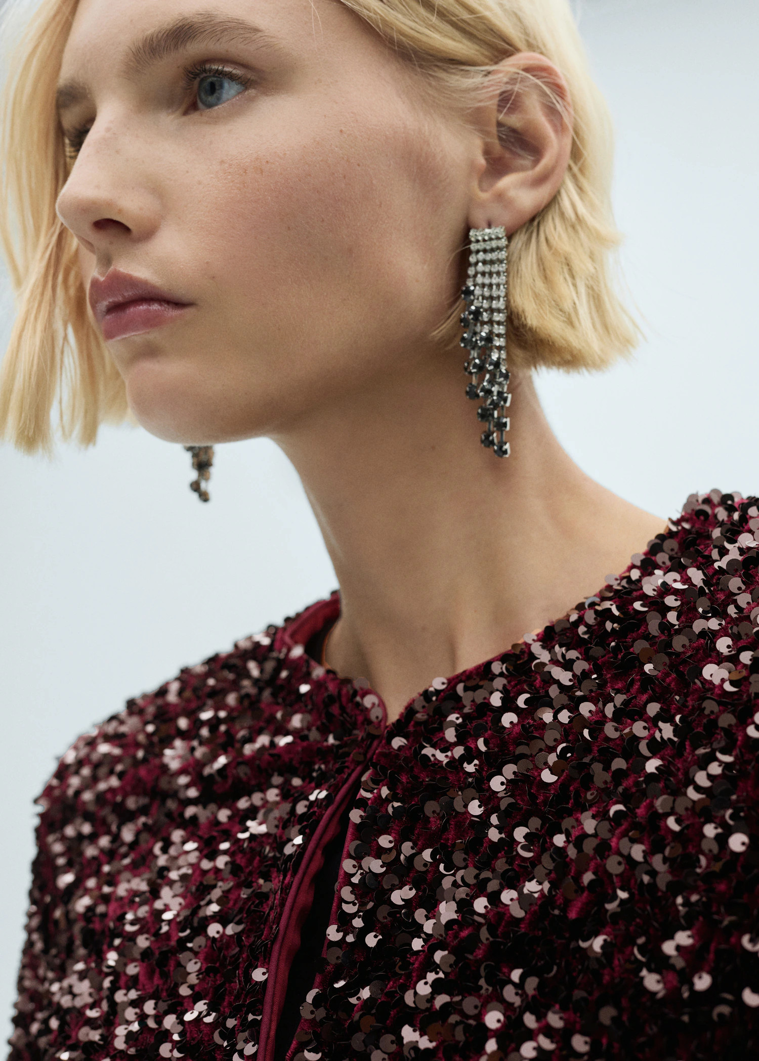 Sequin embroidered jacket - Women | MANGO USA | Mango (US/MX/AU)