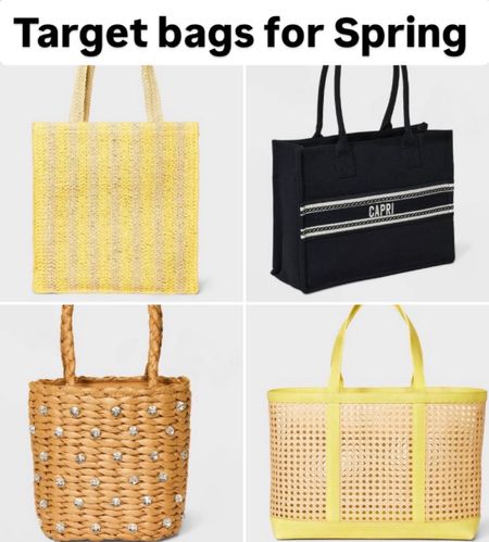Target has so many fun bags for spring! 

#LTKSeasonal #LTKfindsunder100