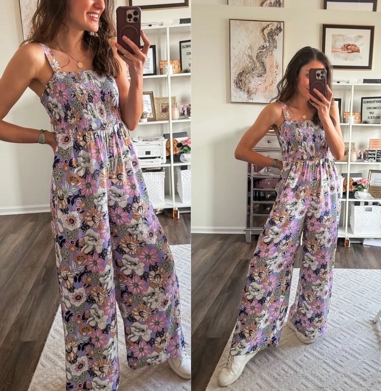 Floral jumpsuit from Amazon

#LTKootd #LTKSeasonal
