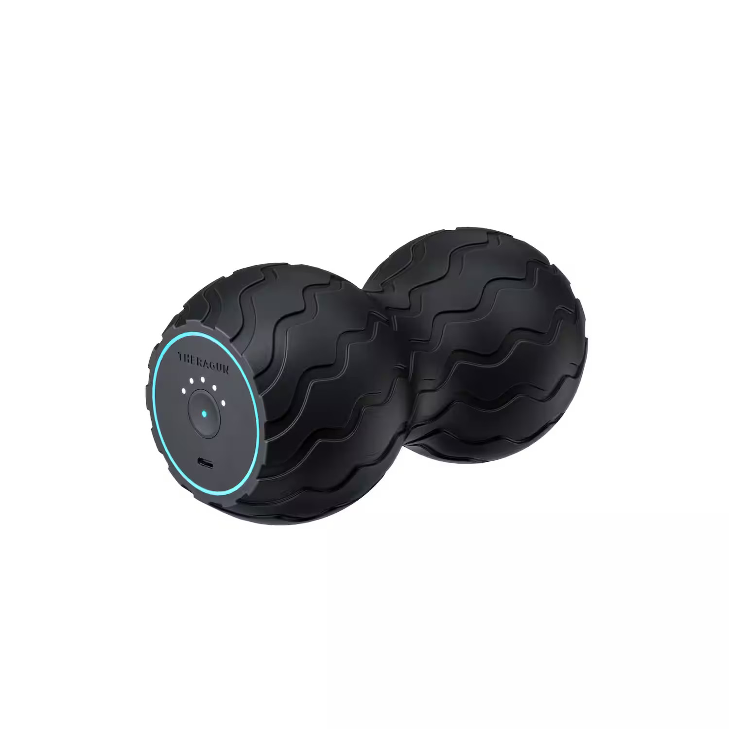 Therabody - WaveDuo - Vibrating Roller Contoured For The Back, Neck & Spine - Black | Best Buy U.S.