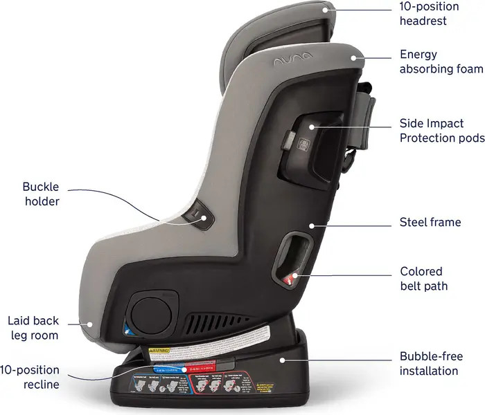 RAVA™ Flame Retardant Free Convertible Car Seat | Nordstrom