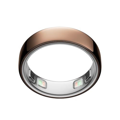 Oura Ring 5 Smart Ring - Deep Rose - Size 6 - Fitness & Sleep Tracker | Amazon (US)