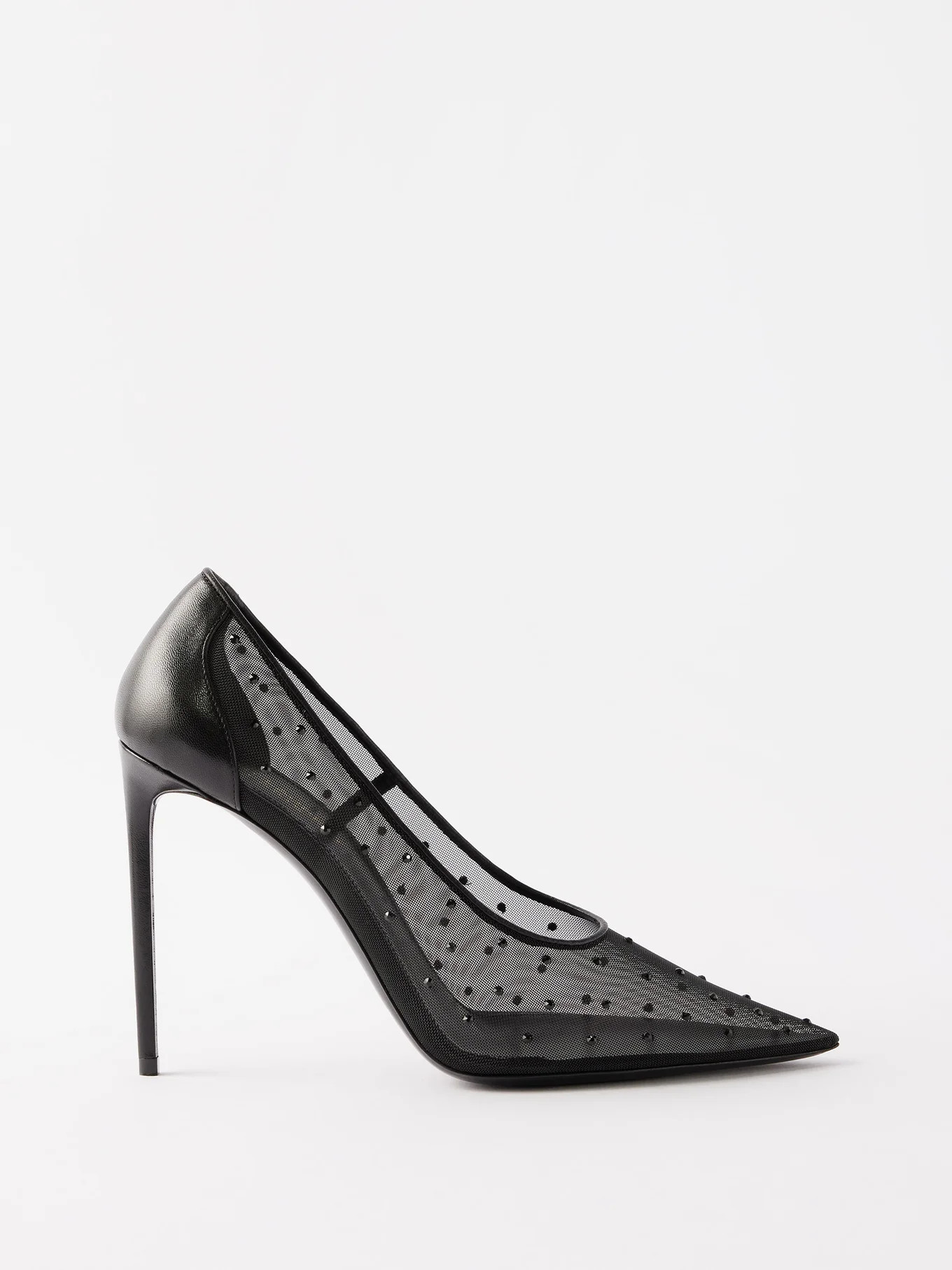 Anja 105 beaded mesh pumps | Matches (UK)