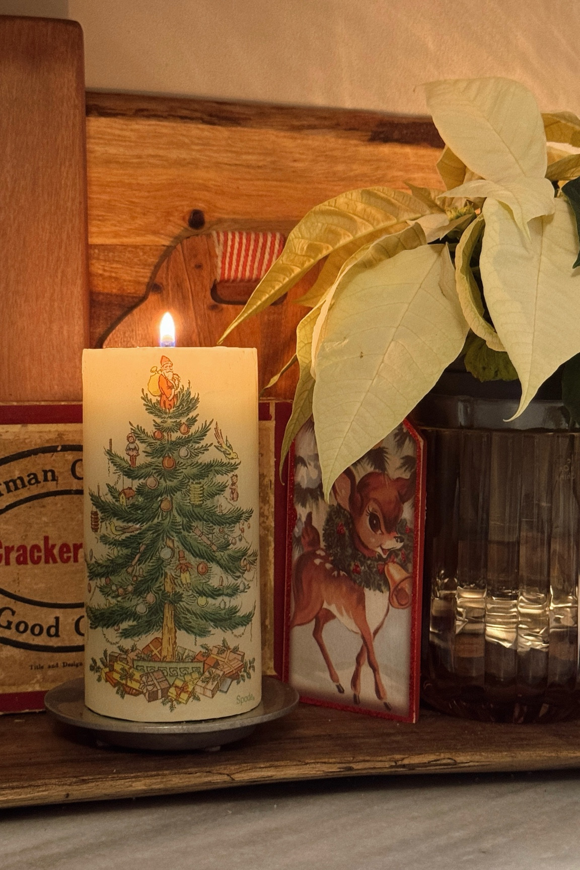 Candle DIY using paper napkin 

#LTKHoliday #LTKFindsUnder50 #LTKHome