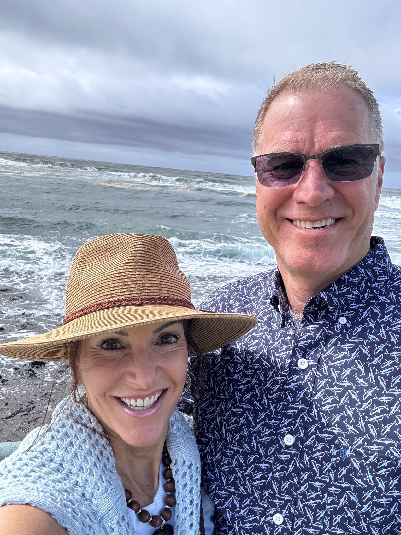 In between rain quick pic 
 Also wore the tank and sweater a few times and linked the different shorts I wore with them 
Vacation style 

#LTKMidsize #LTKTall #LTKTravel