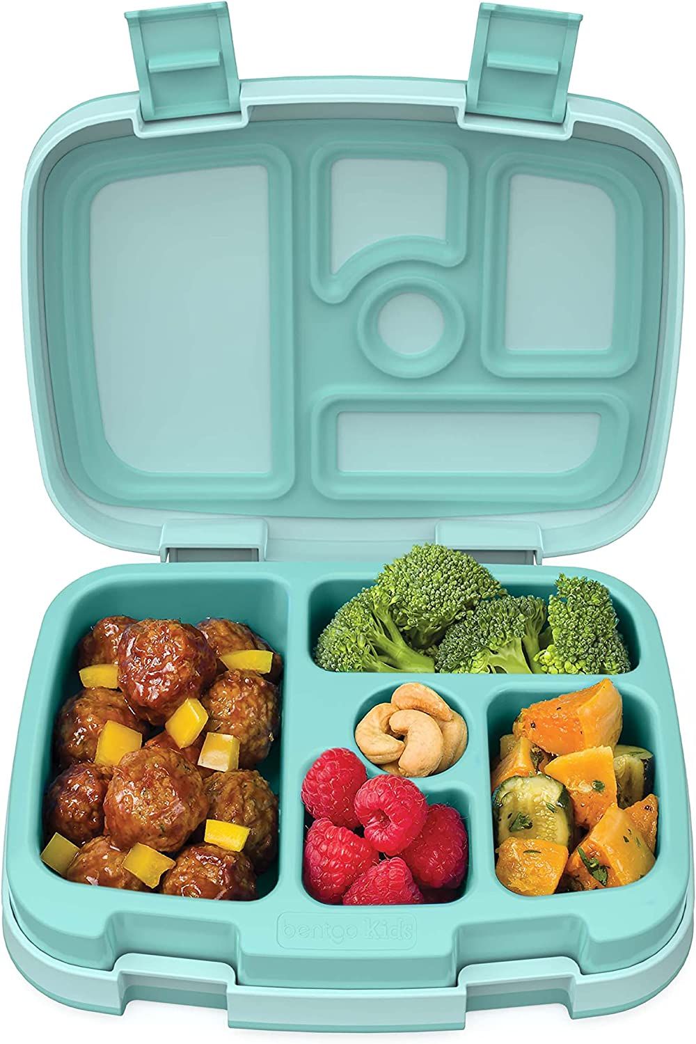 Bentgo® Kids Bento-Style 5-Compartment Lunch Box - Ideal Portion Sizes for Ages 3 to 7 - Leak-Pr... | Amazon (US)