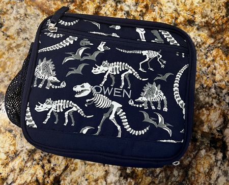 If you need to pack a lunch during summer for your kids,, we love the Pottery Barn Cold Packs! This size perfectly fits a Bentgo box and it can be customized with their name! 