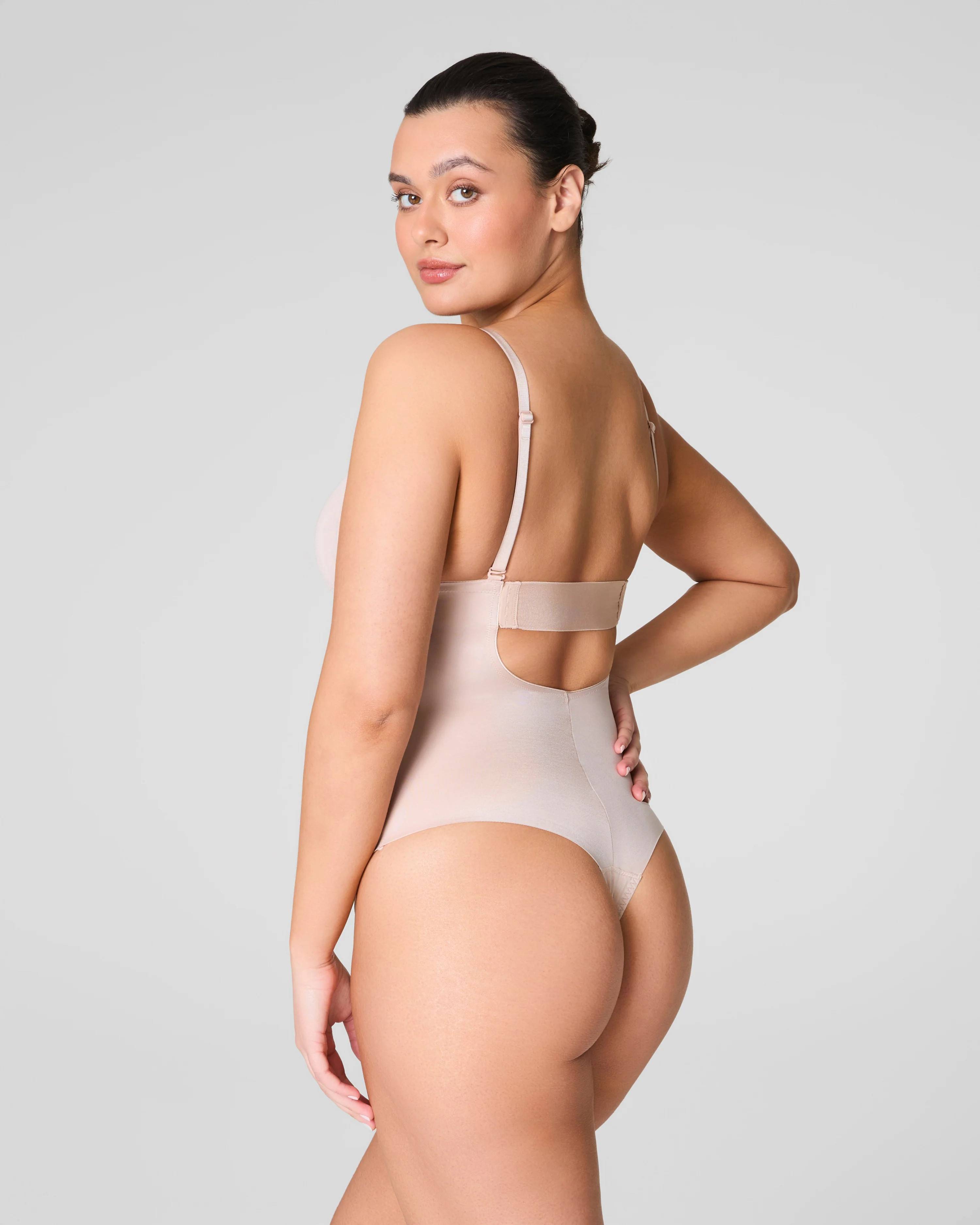 Plunge Low-Back Thong Bodysuit | Spanx