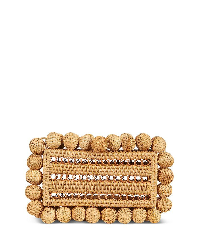 Eos Rattan Box Clutch | Bloomingdale's (US)