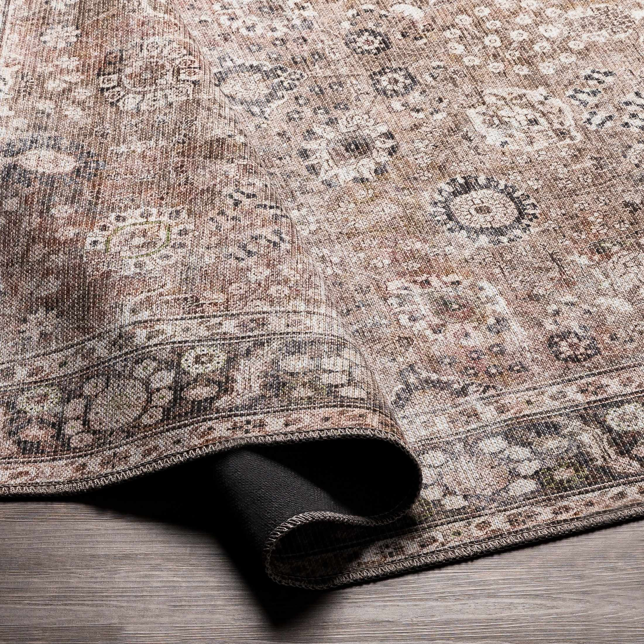 Brown Ganyangan Washable Rug | Boutique Rugs