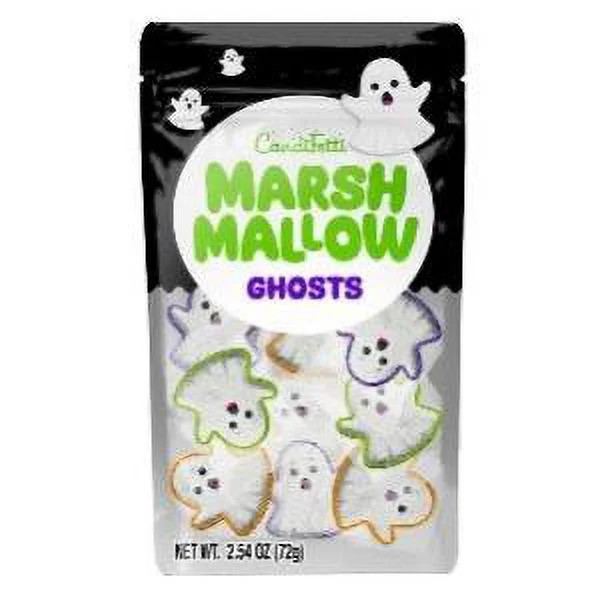 Great Value Halloween Marshmallow Ghosts, 2.54 oz, Bag | Walmart (US)