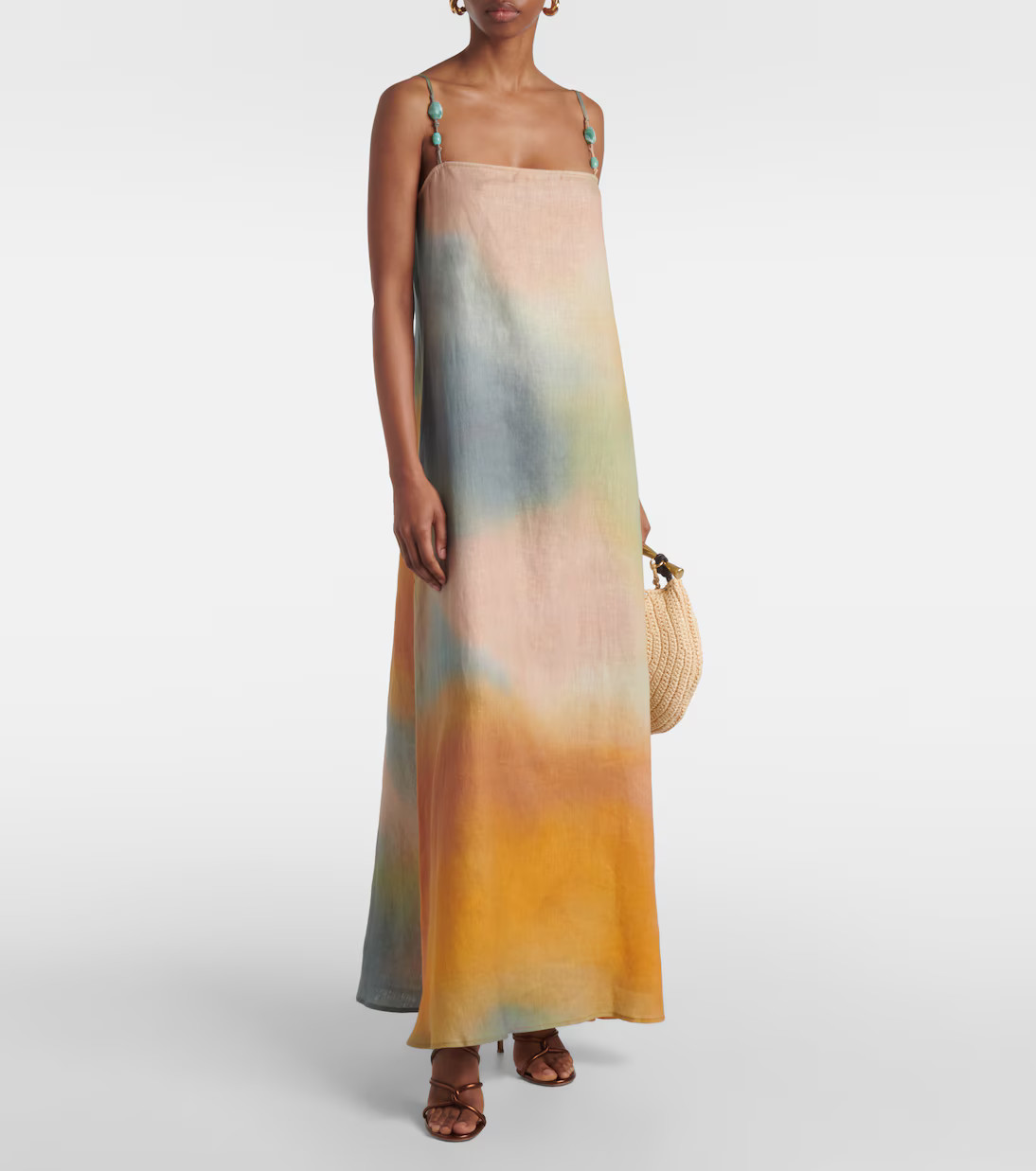 Linen maxi dress | Mytheresa (US/CA)