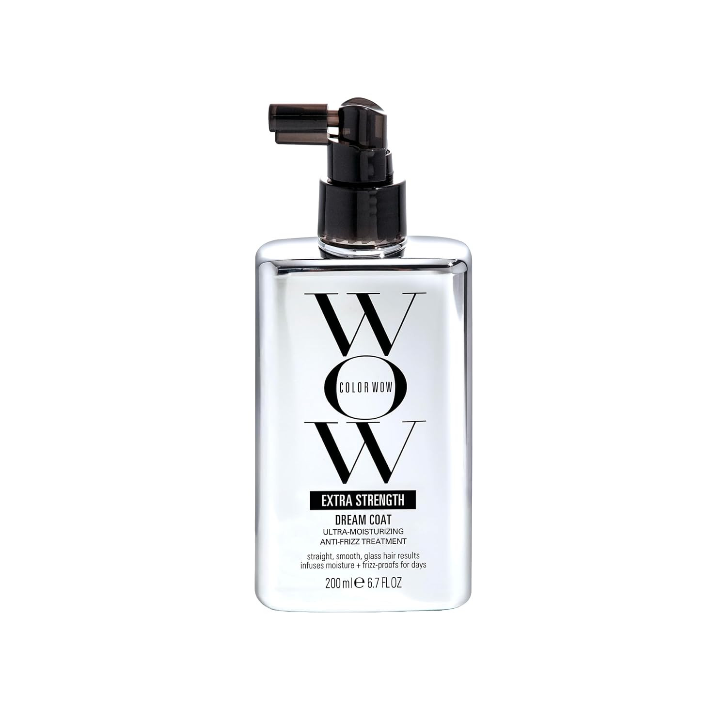 COLOR WOW Extra Strength Dream Coat, powerful, ultra moisturizing, anti humidity treatment for extremely frizz prone hair; glassy smooth, straight + resistant styles up to 3-4 washes | Amazon (US)