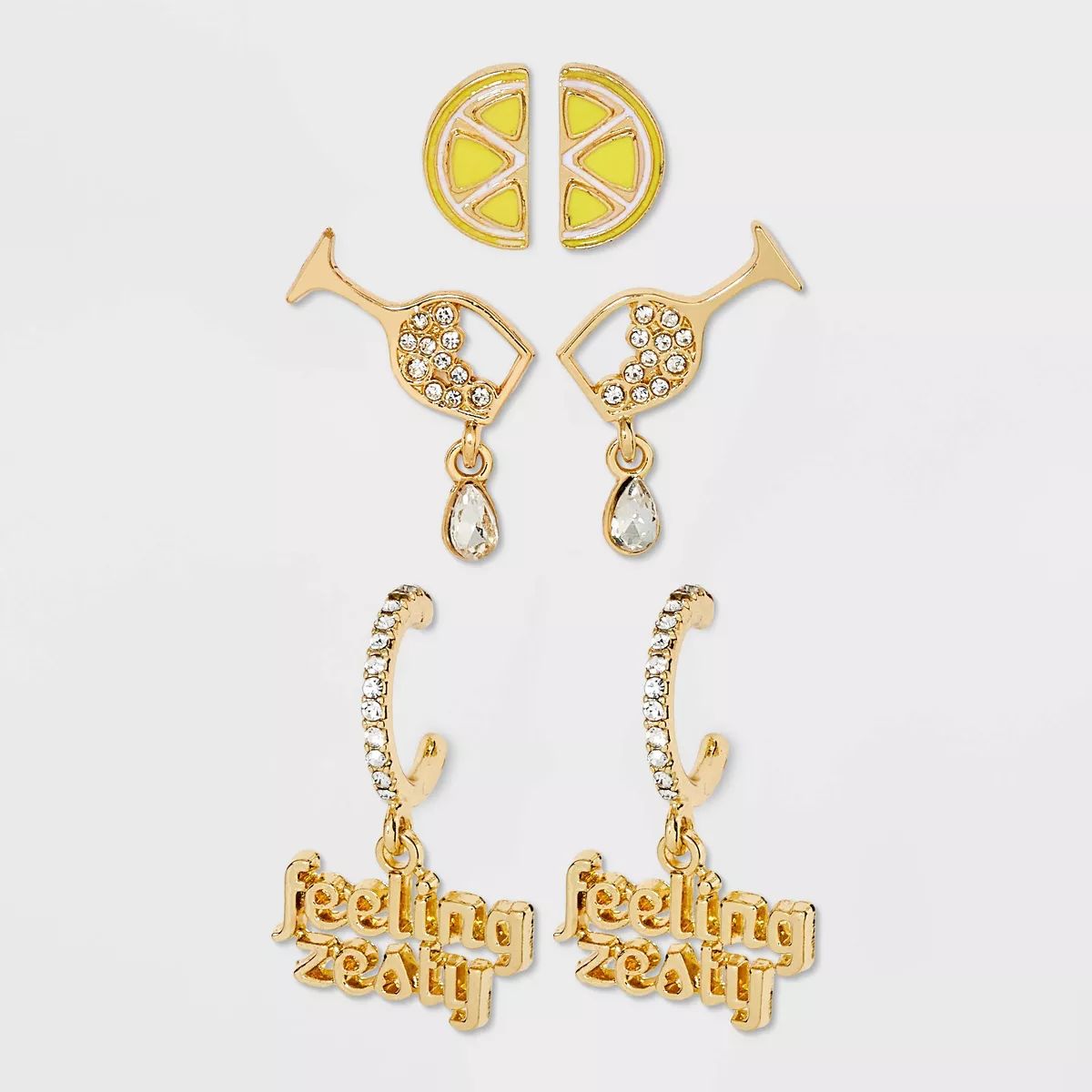 SUGARFIX by BaubleBar with a Twist Earrings - Gold | Target