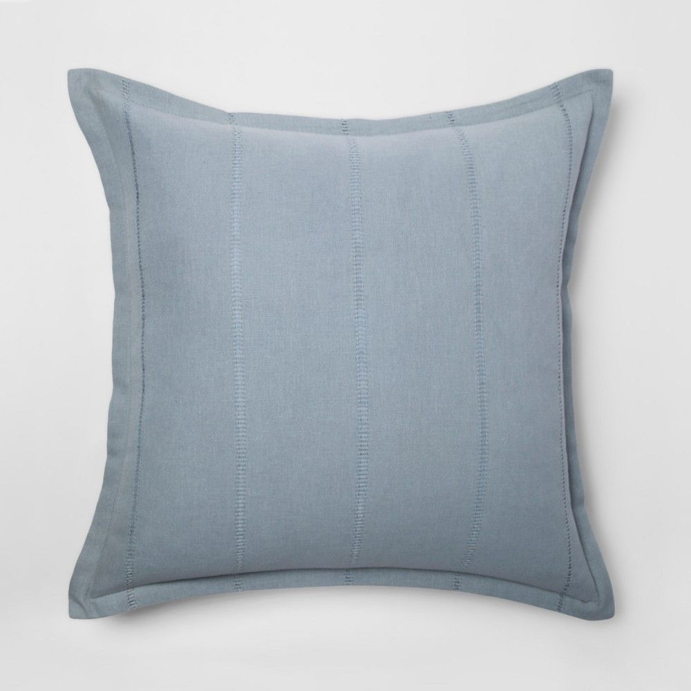 Blue Dobby Throw Pillow - Threshold | Target
