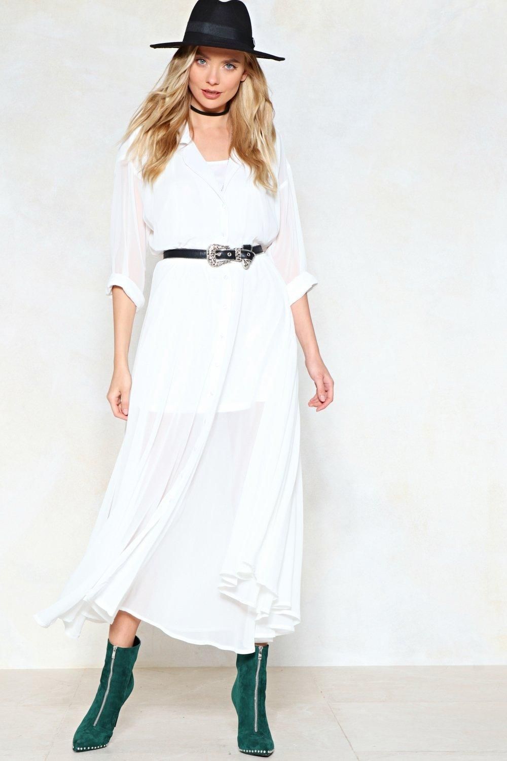 Love Shirts Maxi Dress | NastyGal (US & CA)