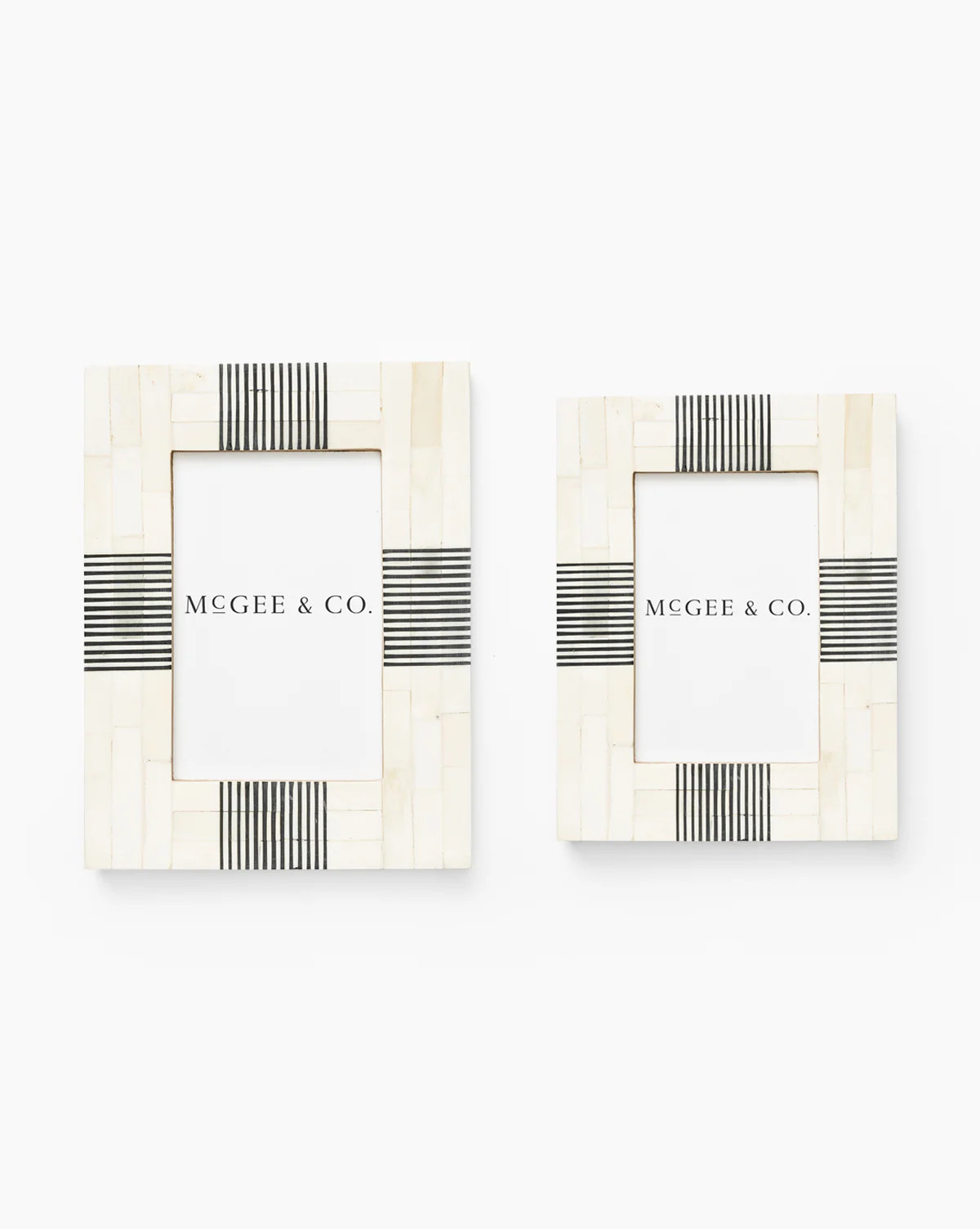 Striped Bone Frame | McGee & Co. (US)