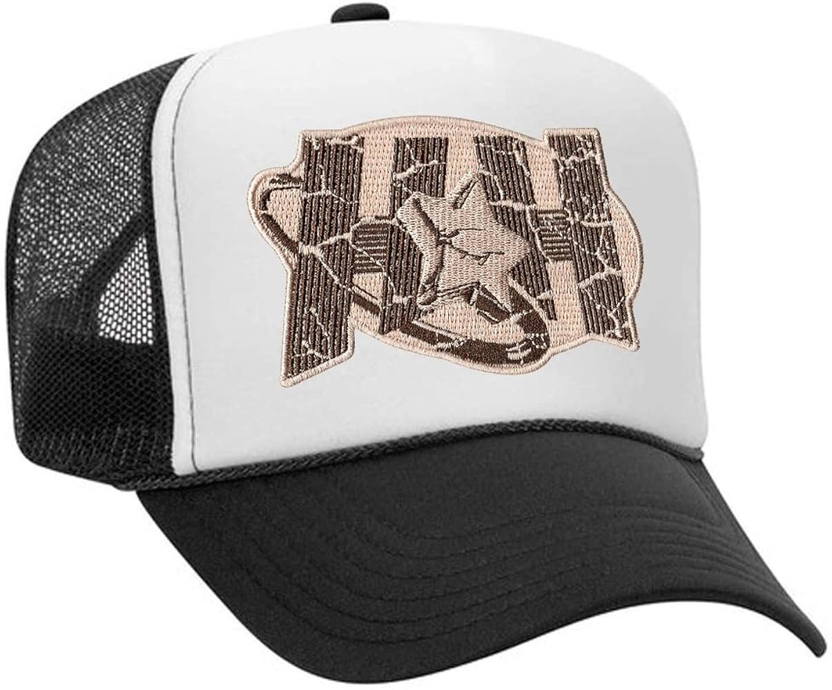 Hero Trucker Hat with Vintage Graphic Patch - Designer Foam Trucker Hat for Men and Women | Amazon (US)
