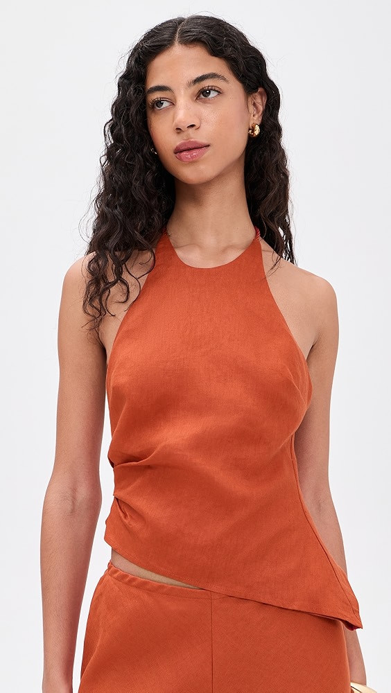 Reese Linen Top | Shopbop