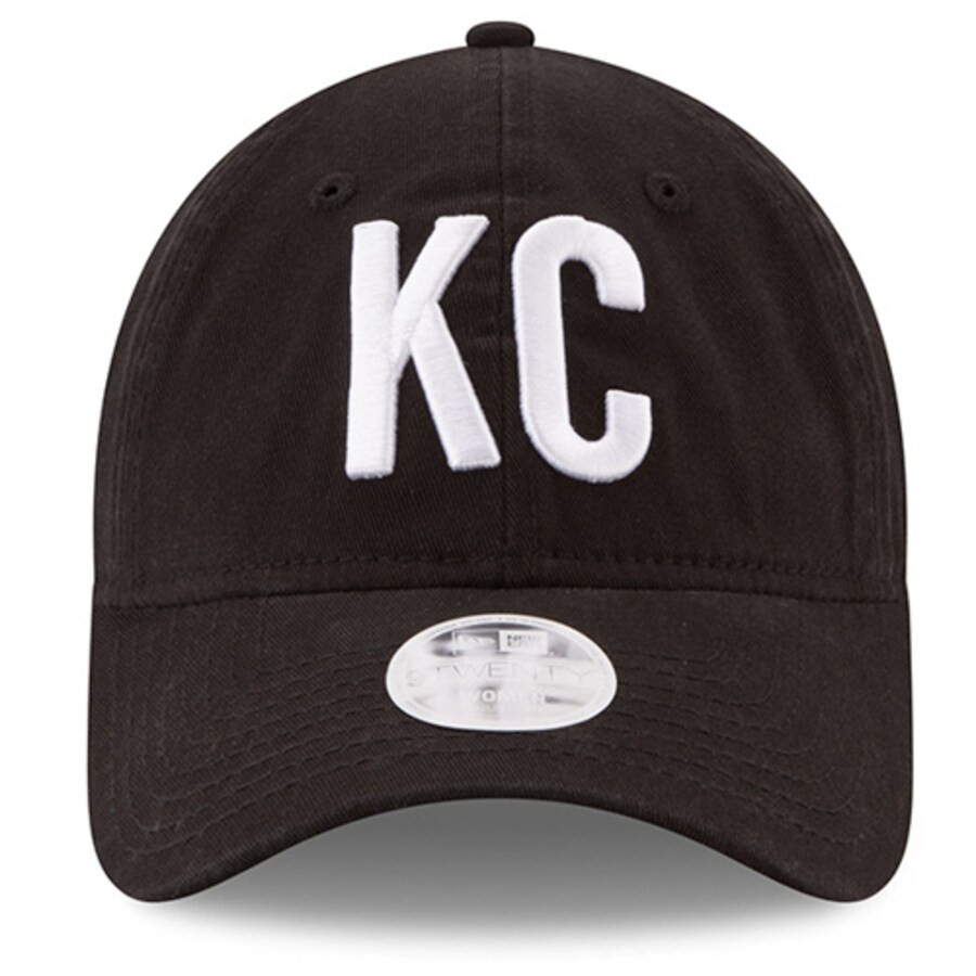 Kansas City Chiefs New Era Women's Hometown 9TWENTY Adjustable Hat - Black | Fanatics