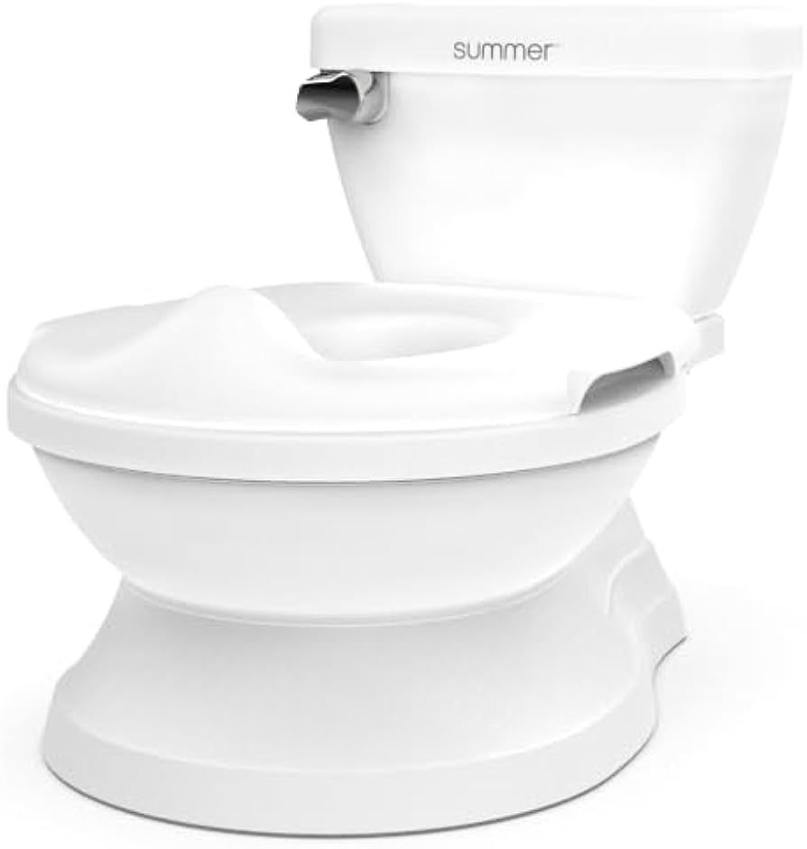 Summer Infant by Ingenuity My Size Potty Pro in White, Toddler Potty Training Toilet, Lifelike Fl... | Amazon (US)