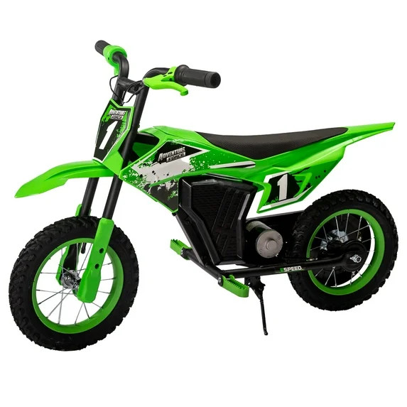 Adventure Force 12V Electric Dirt Bike, Kids Battery Powered Ride on, Ages 5 Years and up, Green | Walmart (US)