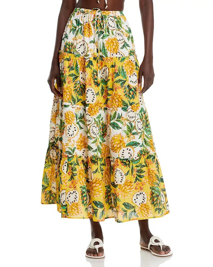FARM Rio Biriba Mix Cotton Printed Maxi Skirt Women - Bloomingdale's | Bloomingdale's (US)