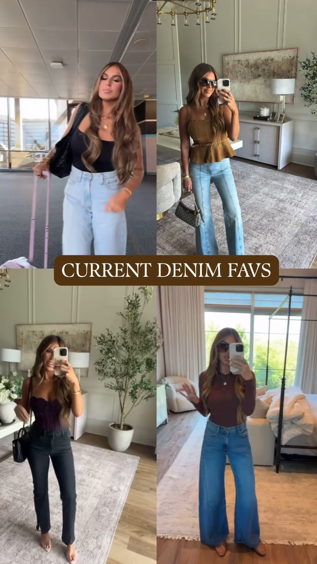I wear a 27 in most denim! all of these are soooo good and flattering 

 