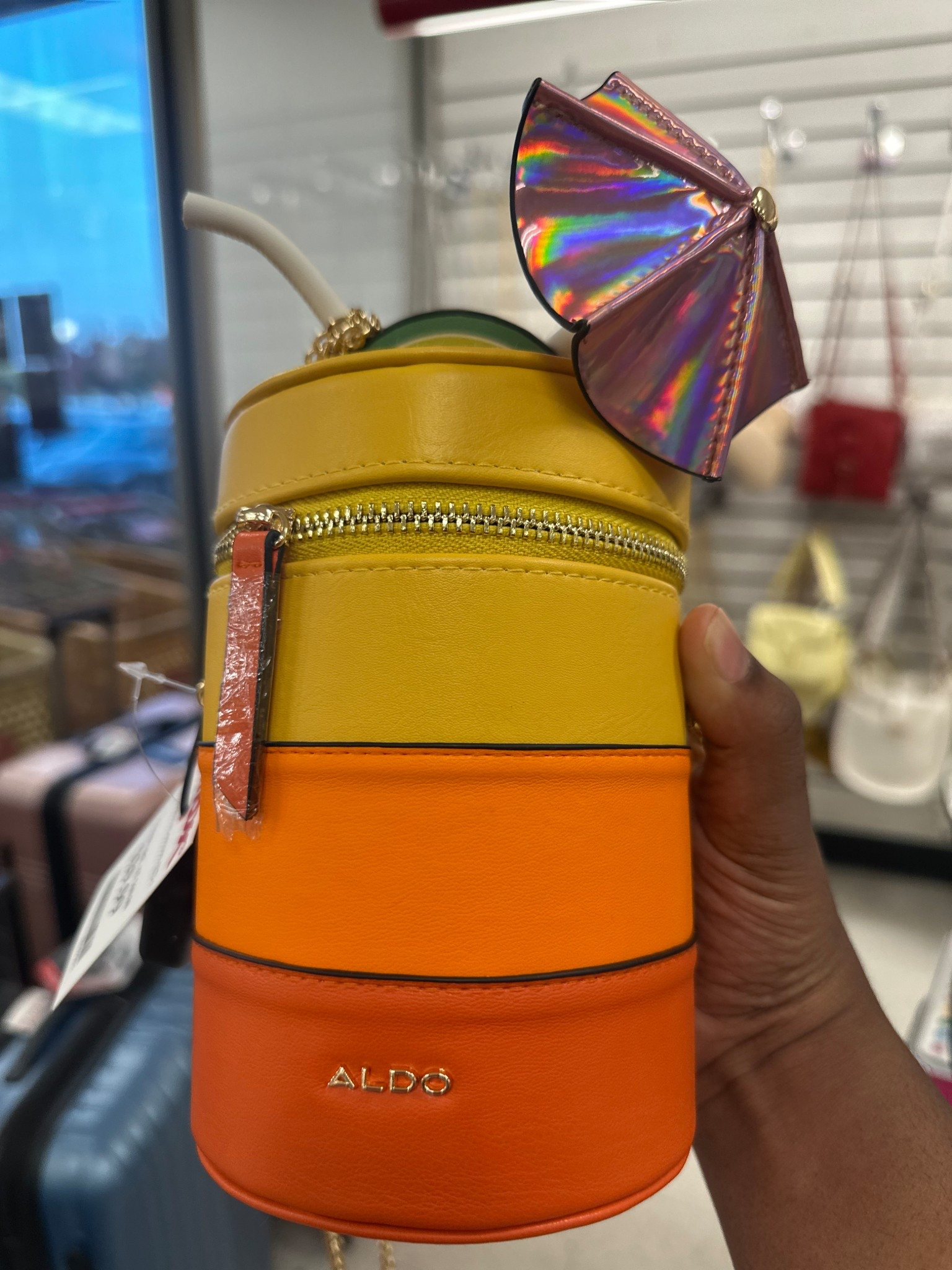 Sip happens… and so does style. 🍹✨ This cocktail cutie is the ultimate summer statement bag, complete with a fan topper and straw that’ll have everyone doing a double take. Whether you’re beach bound, poolside lounging, or dancing through a festival, this vibrant crossbody is your go-to for fun that doesn’t skip the fashion beat.

Ready to steal the spotlight? Tap to shop and serve tropical realness all szn long. #LTKsummer #CocktailCouture #BeachStyle #VacayVibesOnly

#LTKSwim #LTKItBag #LTKSaleAlert